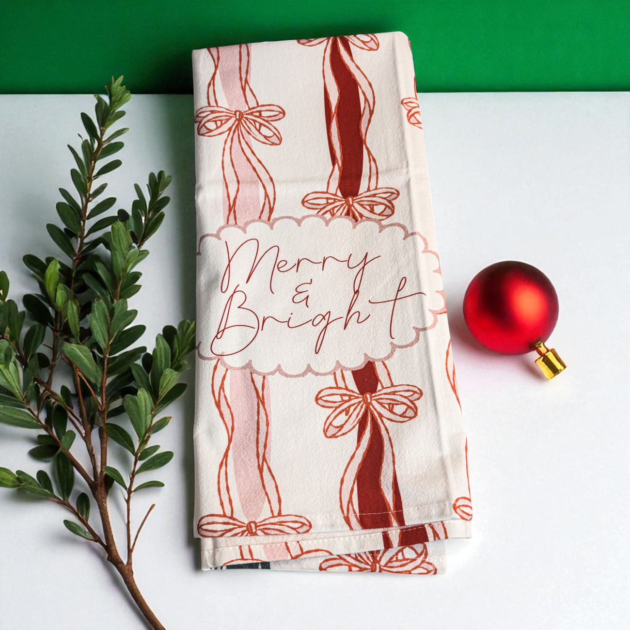 Sweet Christmas kitchen towel bow
Pretty Christmas home decor kitchen
Holiday kitchen accent towel design
Seasonal kitchen styling accessories