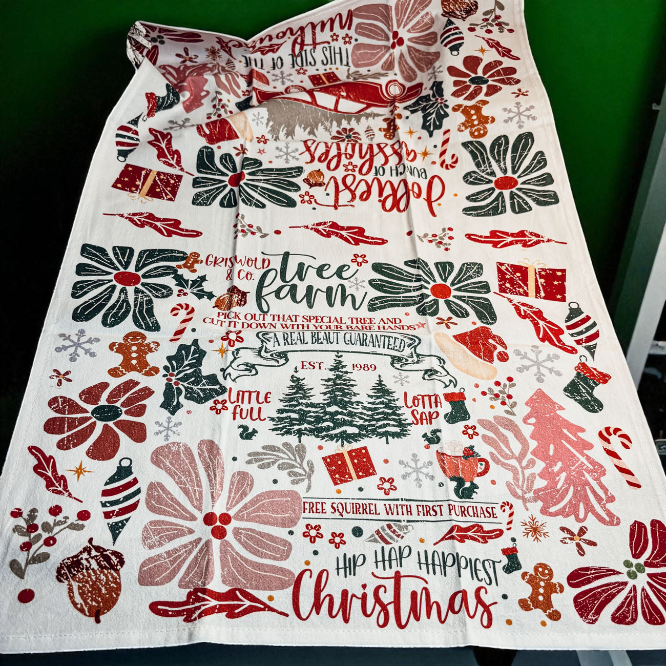 Griswold Christmas Towel