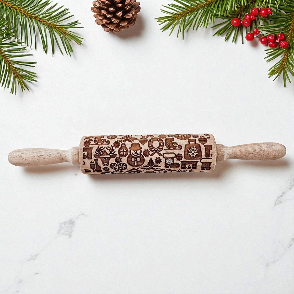 Christmas Rolling Pin Set