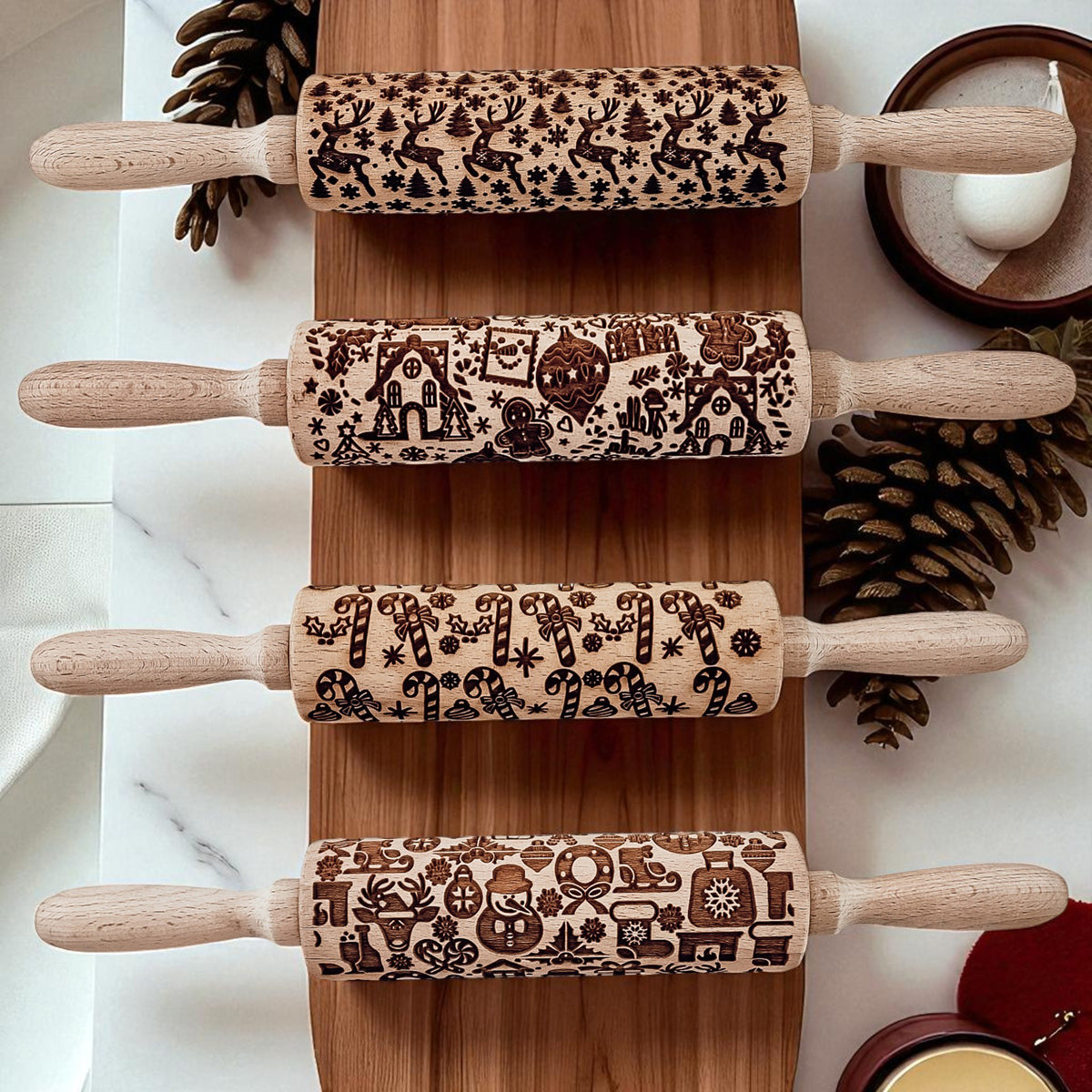 Holiday Rolling Pins PRE-ORDER