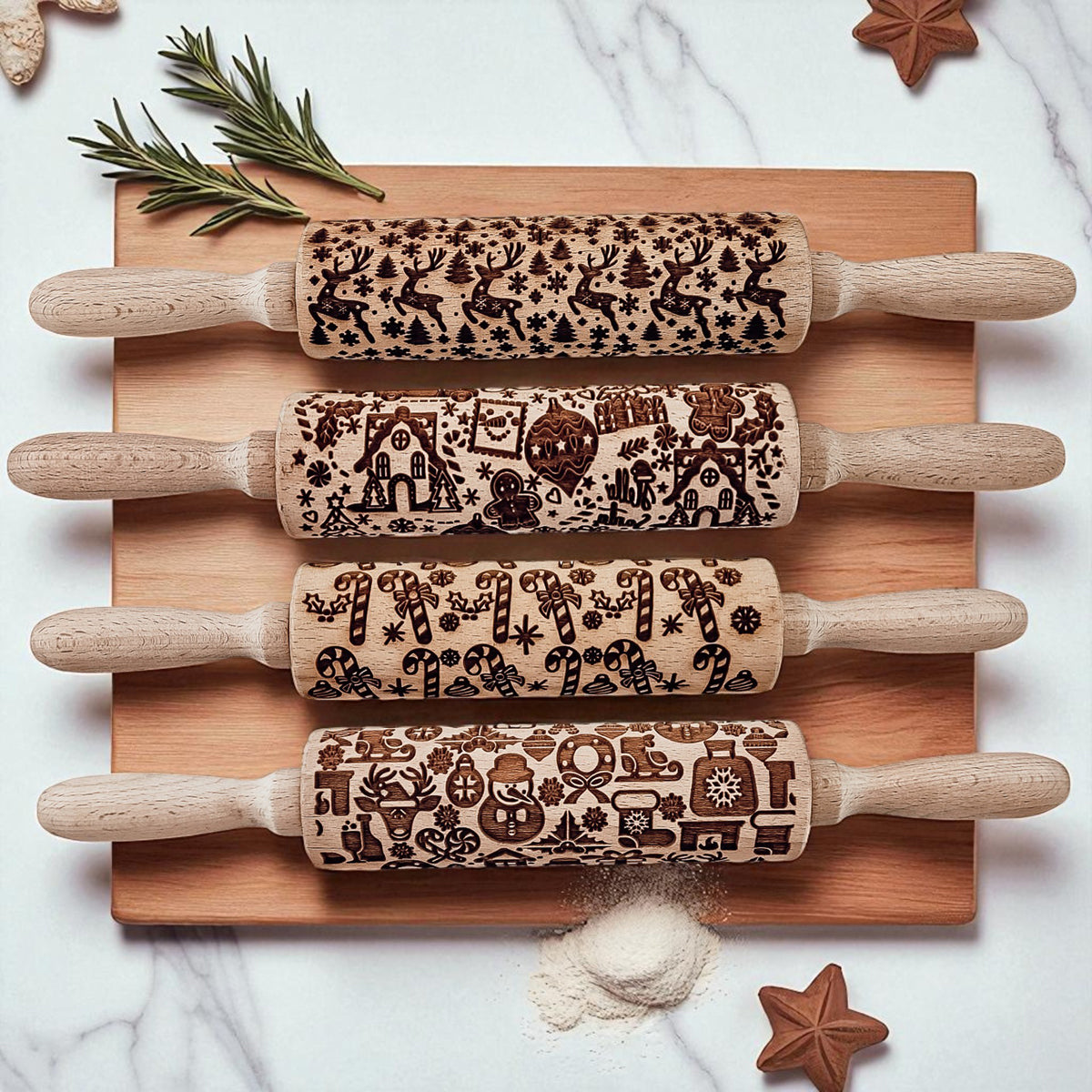 Holiday Rolling Pins PRE-ORDER