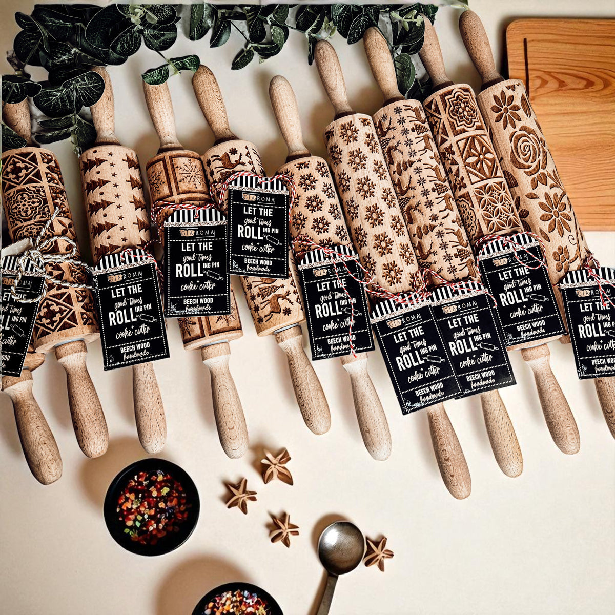 Holiday Rolling Pins PRE-ORDER