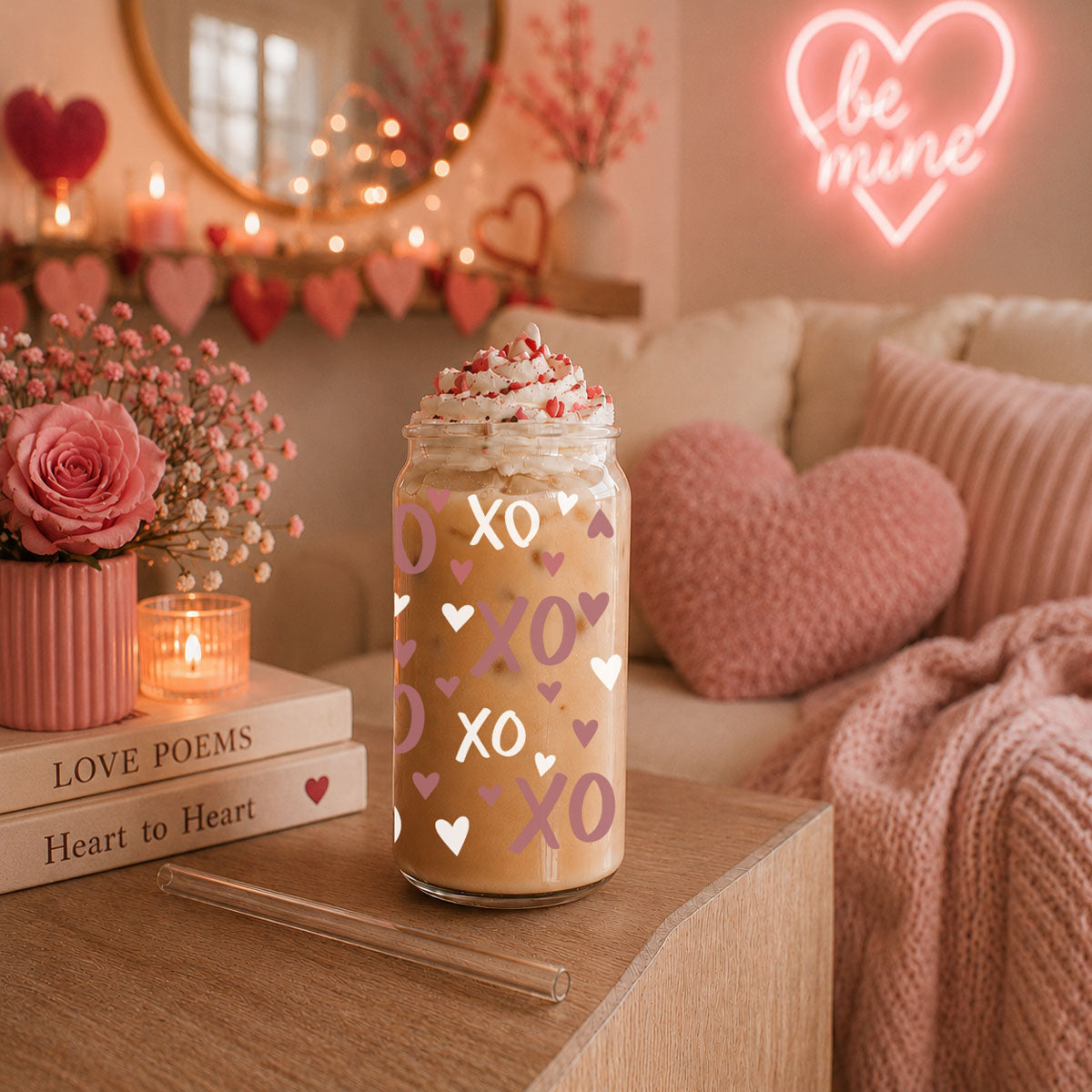 XOXO Glass Cup