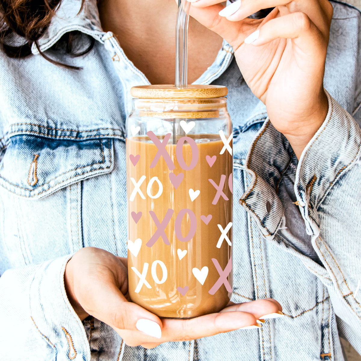 XOXO Glass Cup