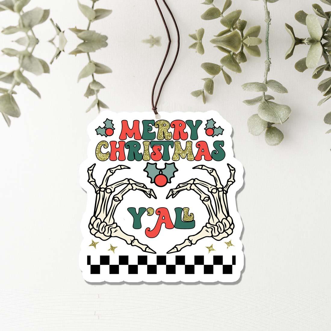 Merry Christmas Y'all Freshie