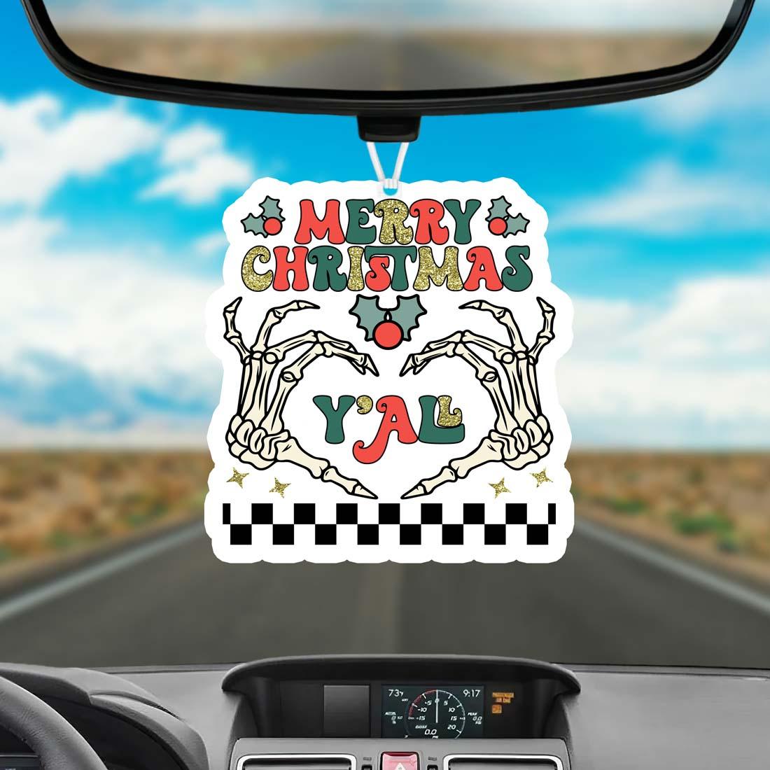 Merry Christmas Y'all Freshie
